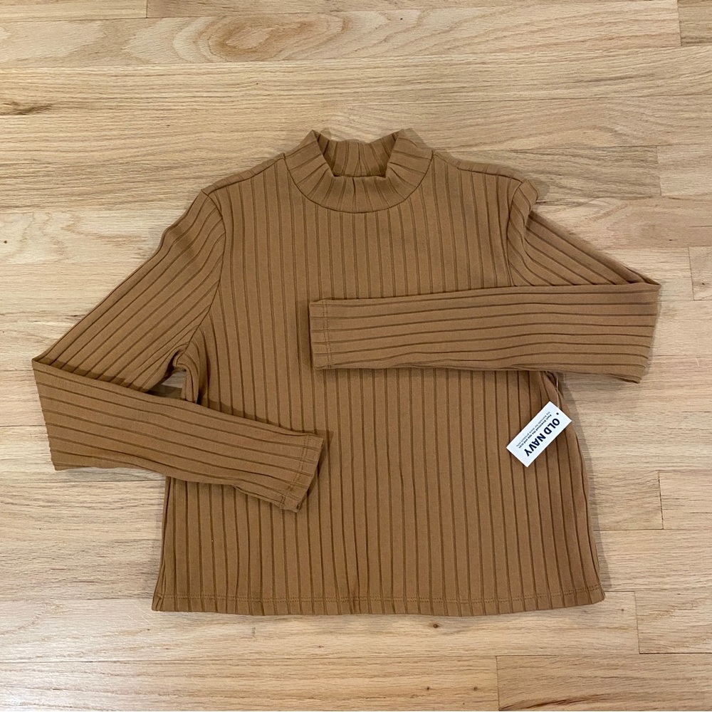 2 Ribbed Mock Neck Tops - Picture 4 of 16